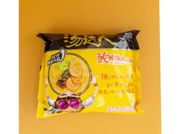 Лапша арт. 710910/710897 Быстрого приготовления кисло-острая в пак. 5шт. упаковка