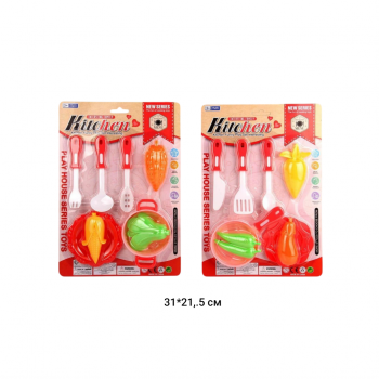 Набор посуды арт. 100-A С обощами 8 предметов на листе 31*21,5 Набор посуды арт. 100-A С обощами 8 предметов на листе 31*21,5