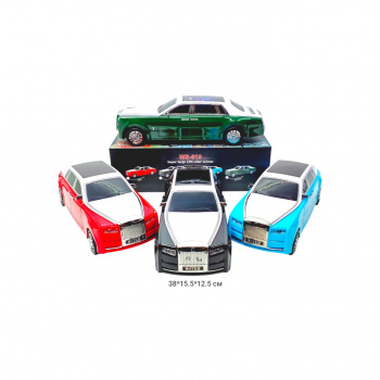 Колонка музыкальная арт. WS-610 Машина Ролс-Ройс Блютуз, цвета микс в кор._