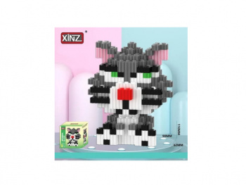 Конструктор арт. 8352-802-805 Микро Серый кот злой 684 дет. в кор. Конструктор арт. 8352-802-805 Микро Серый кот злой 684 дет. в кор.