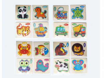 Деревянная игрушка арт. ST641 Пазл в ассортименте в пленке 10*10= Деревянная игрушка арт. ST641 Пазл в ассортименте в пленке 10*10=