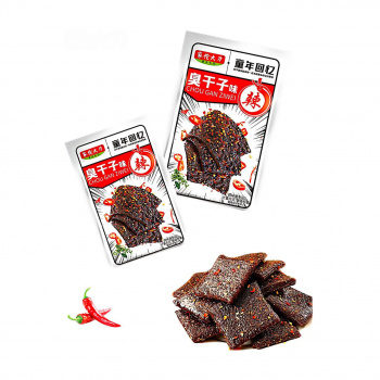 Соевое мясо арт. 004825 Пшеничные пластинки Пикантный острый вонючий тофу 30 шт. упаковка